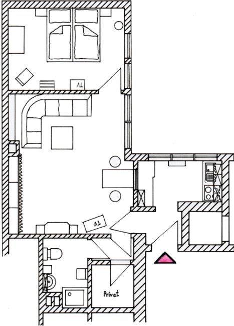 Grundriss Ferienwohnung Grundriss Ferienwohnung